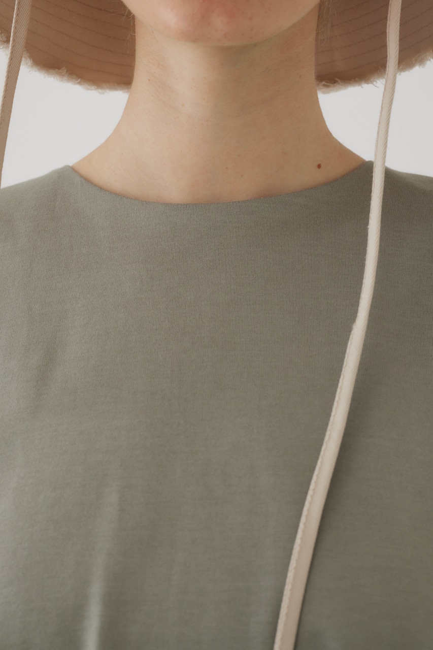 2way style big cut tops L/GRY FREE