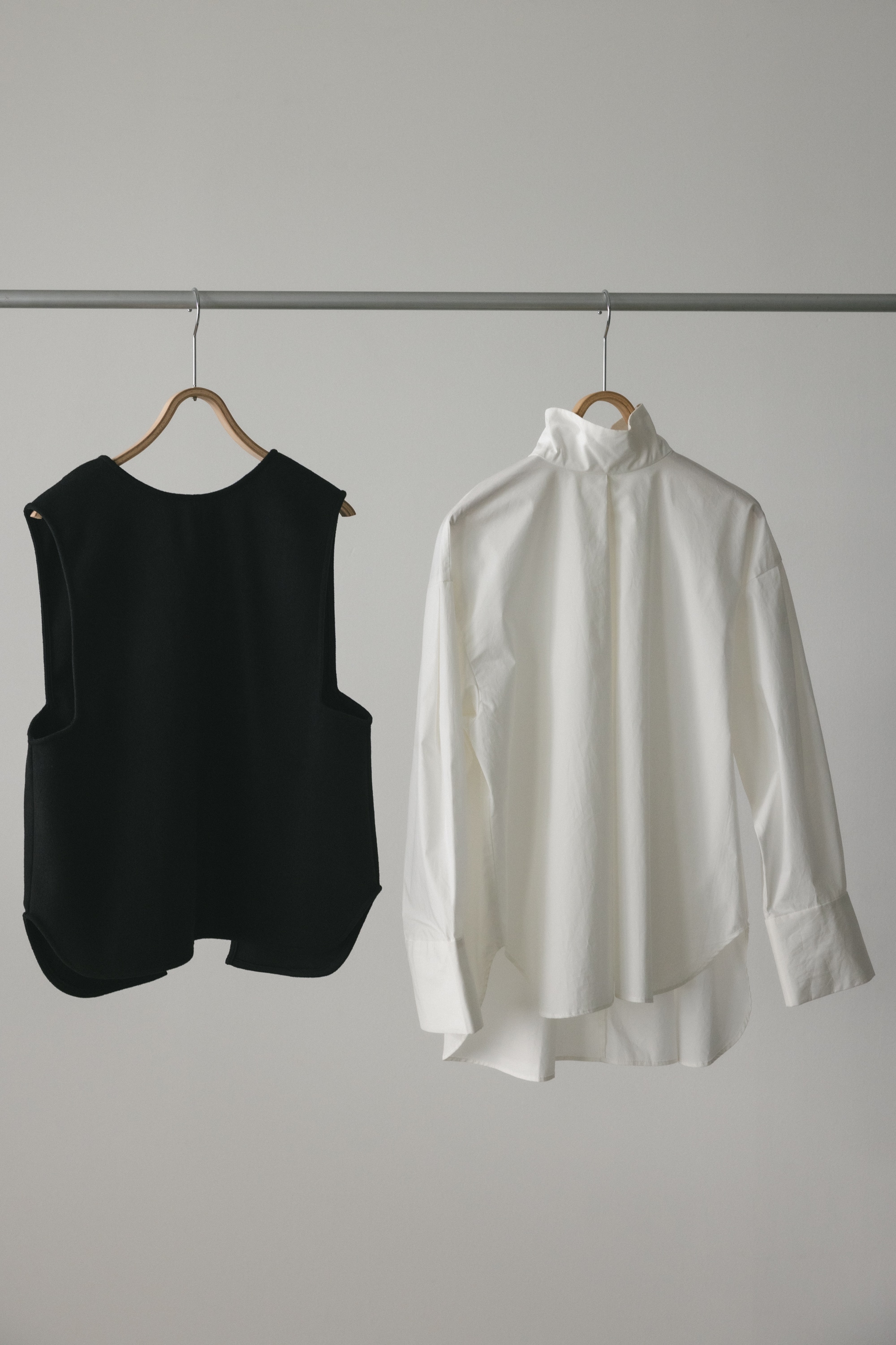 STYLEMIXER | 2ピースベストレイヤードシャツ (シャツ・ブラウス