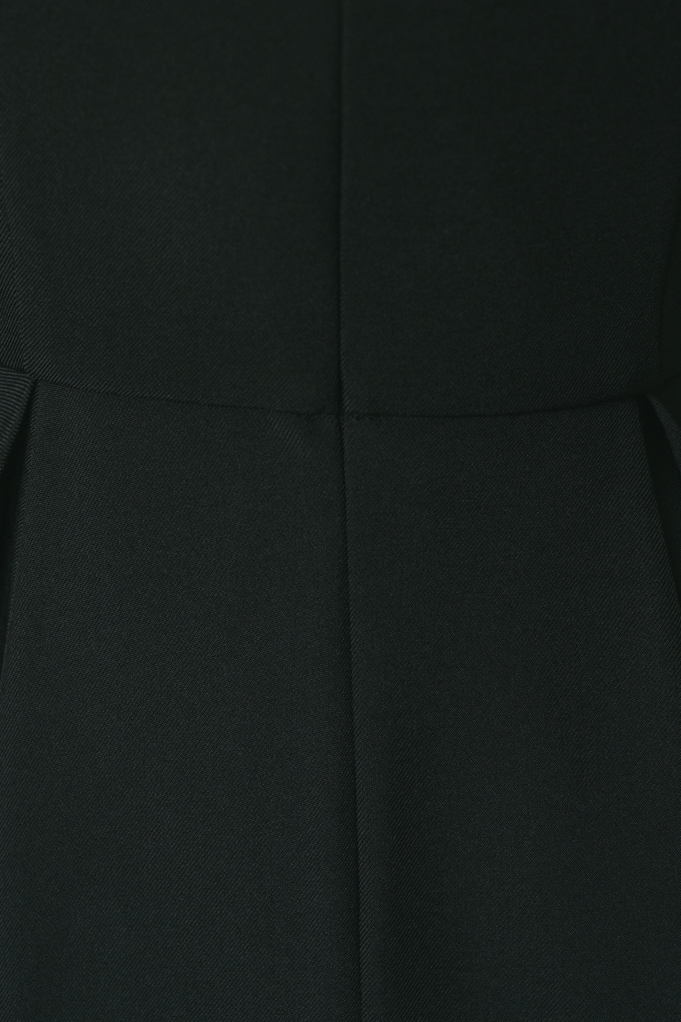 フォルムタックワンピース BLK S