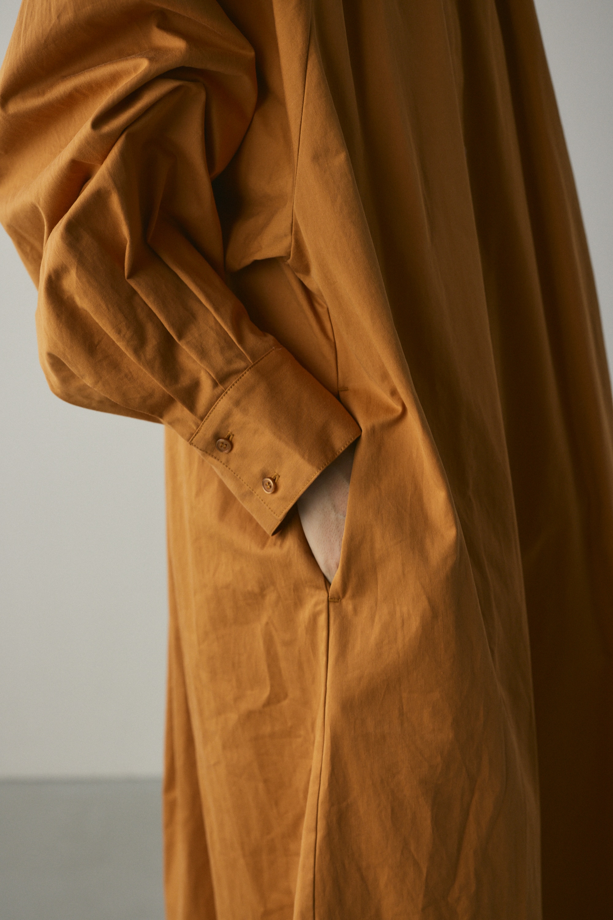 スイッチングシャツワンピース ORG M