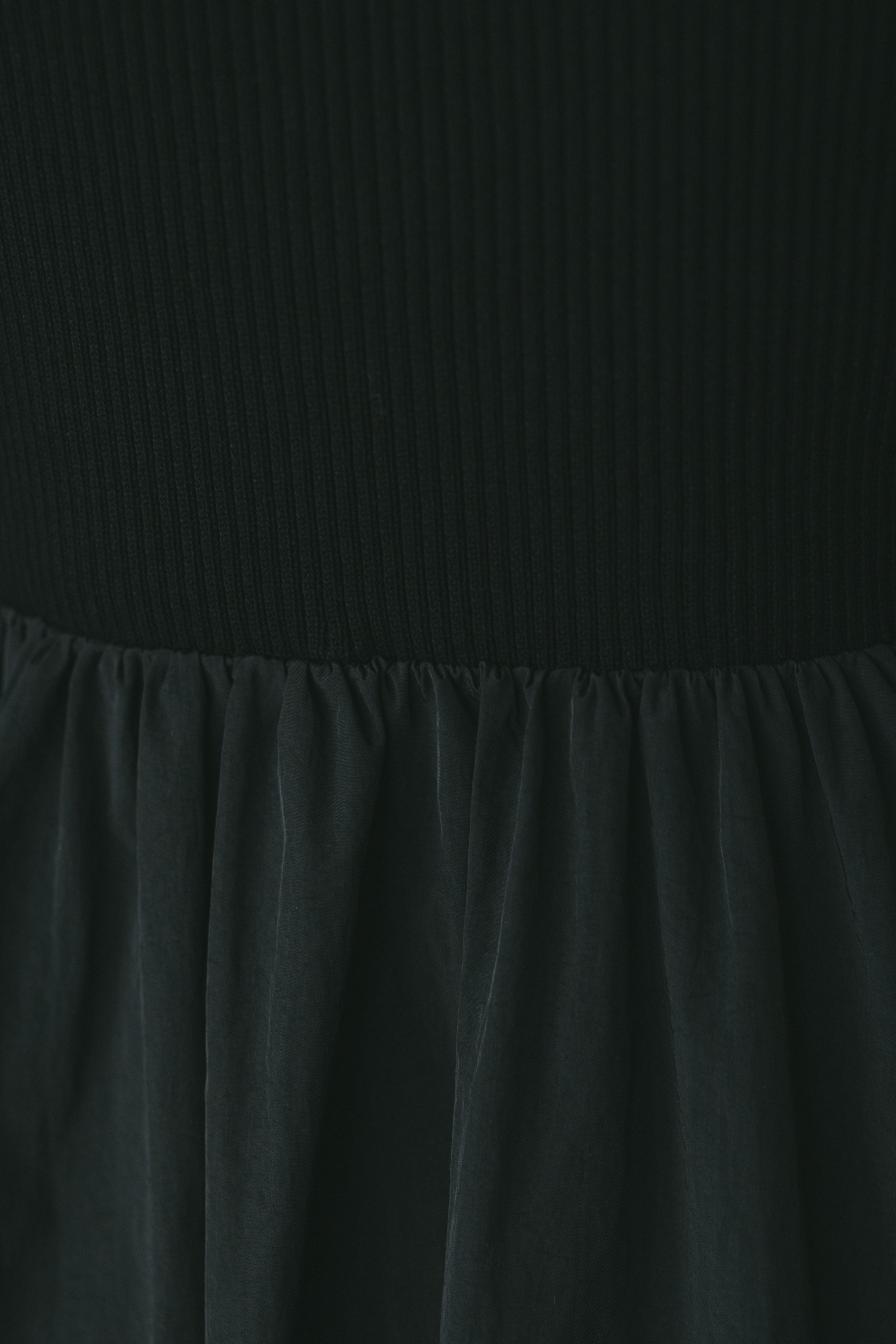 アメスリコンビネーションワンピース BLK M