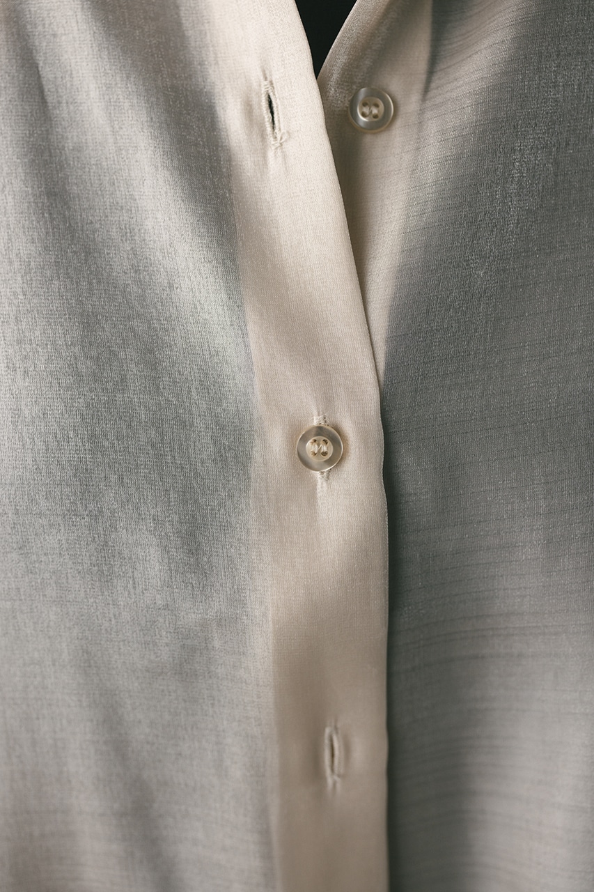 メタリックシアーシャツ IVOY FREE