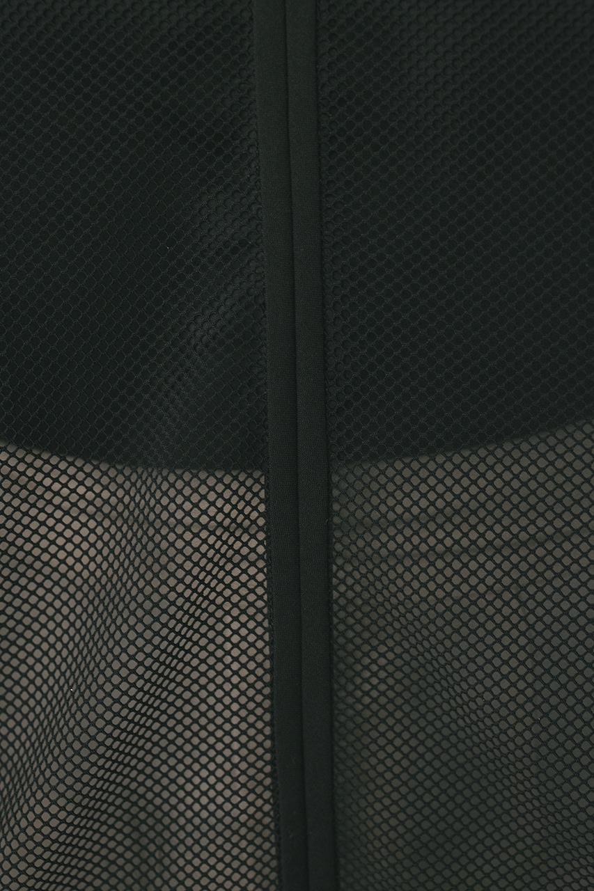 パイピングメッシュトップ BLK FREE