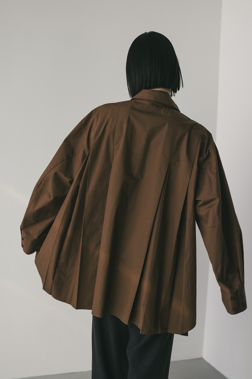 ボックスタックシャツ BRN FREE