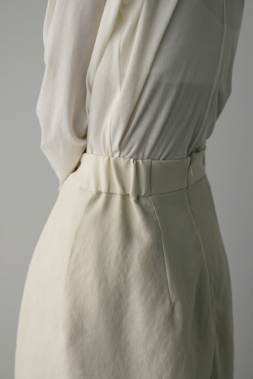 シアーレイヤードスカート IVOY M