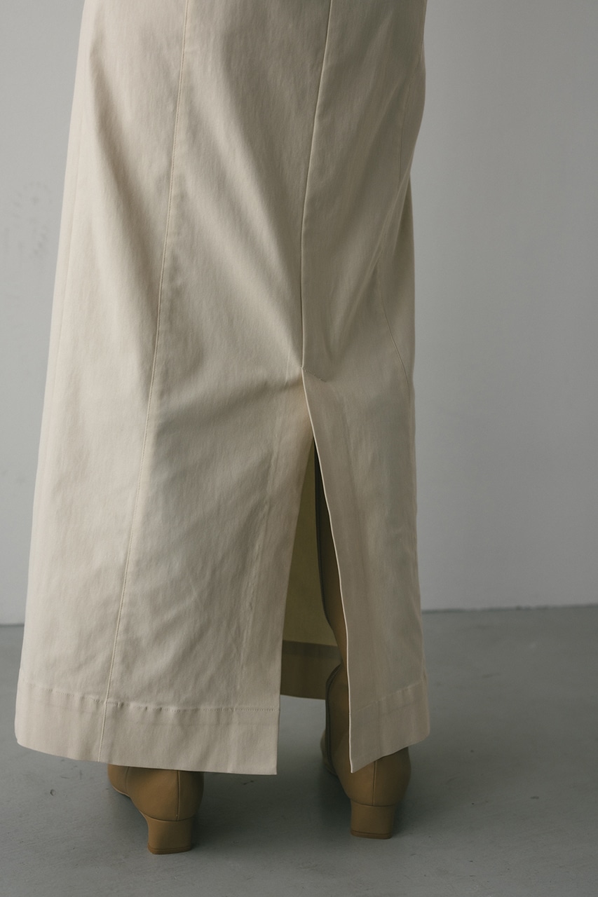 ハイストレッチタイトスカート IVOY M