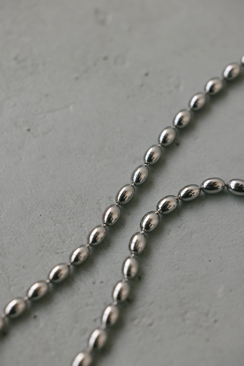 モチーフチェーンネックレス SLV FREE