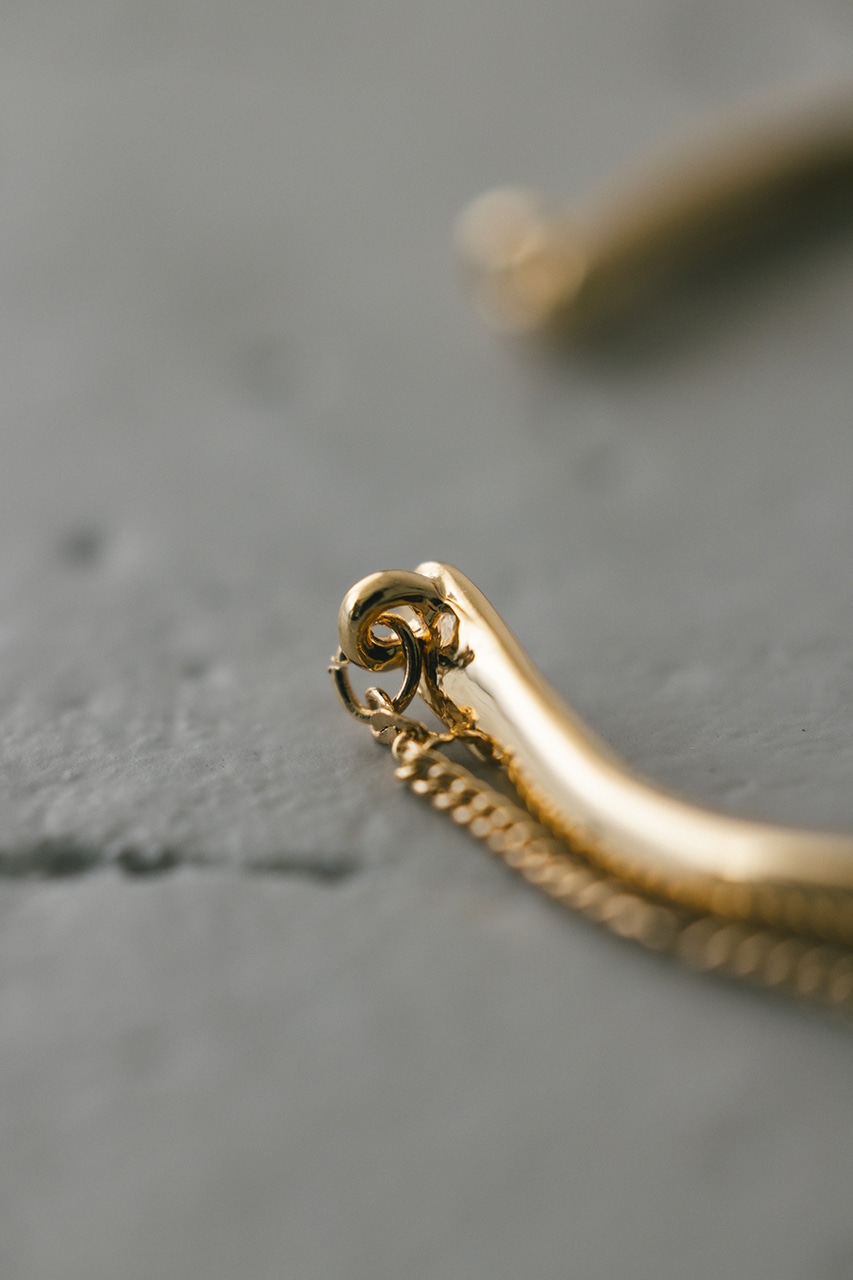 チェーンコネクトバングル GLD FREE