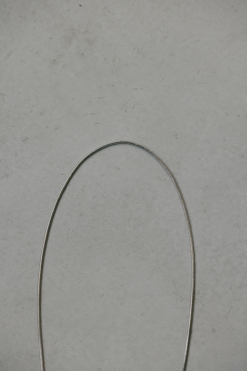 スネイクチェーンスライドネックレス SLV FREE