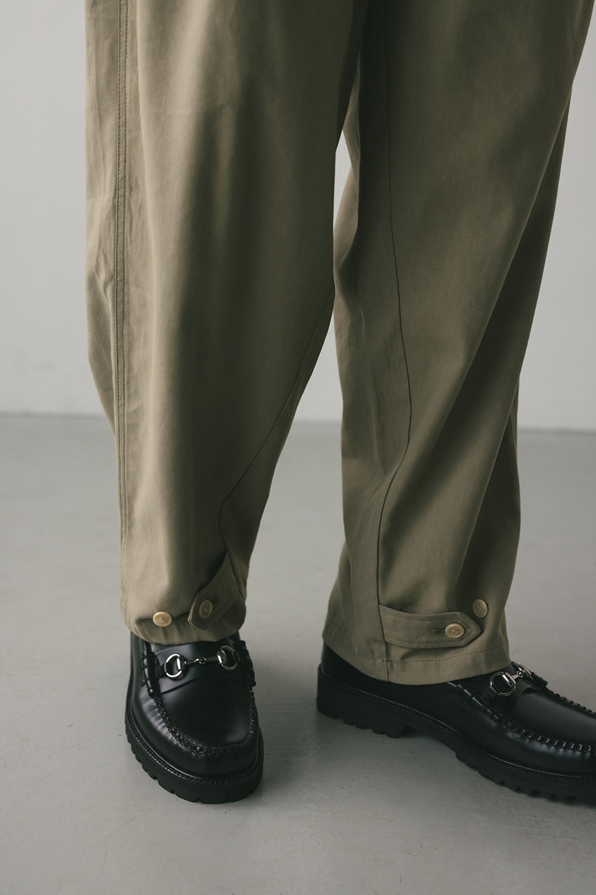 フロントベルトタックイージーパンツ L/KHA M