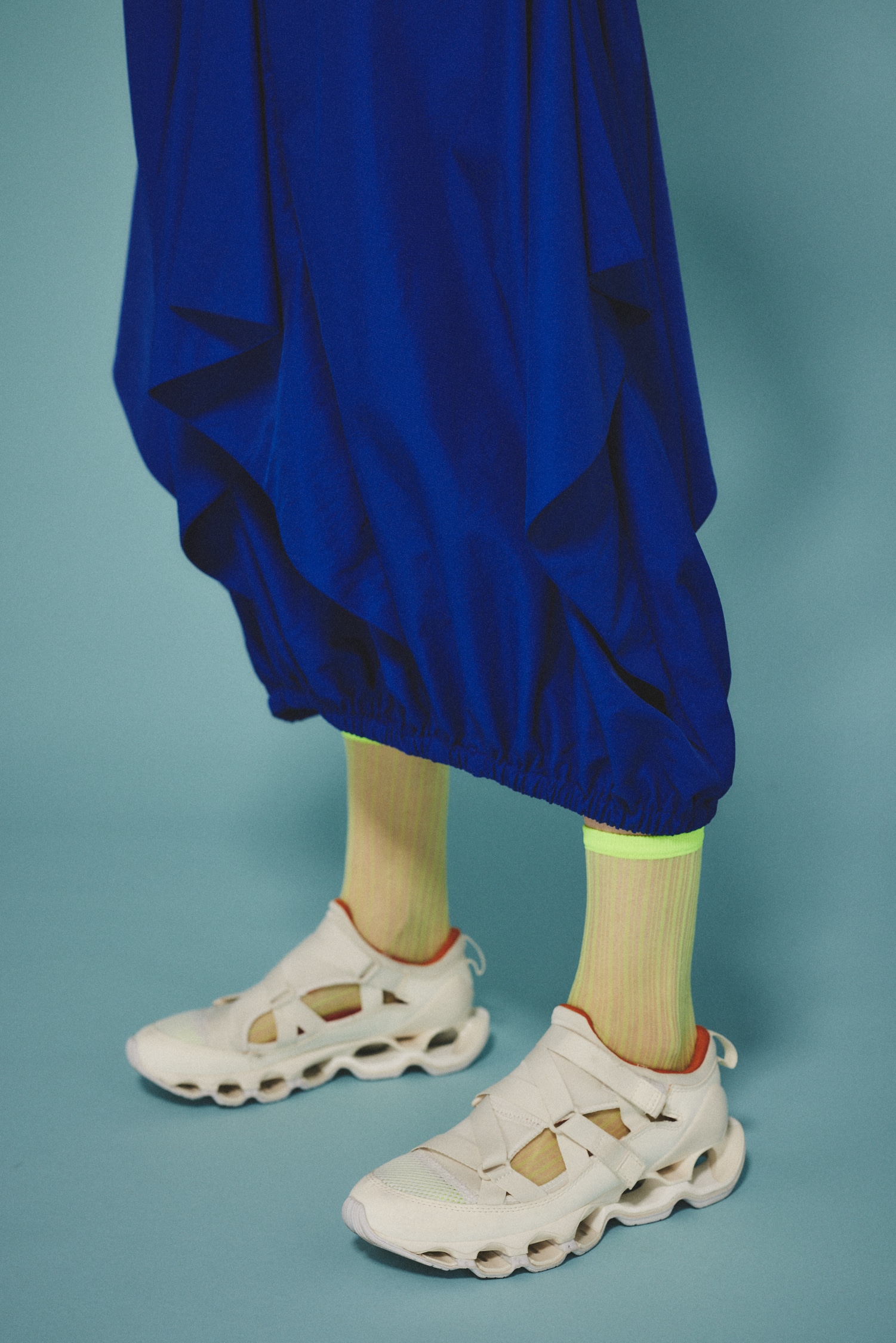 Triangle skirt BLU FREE