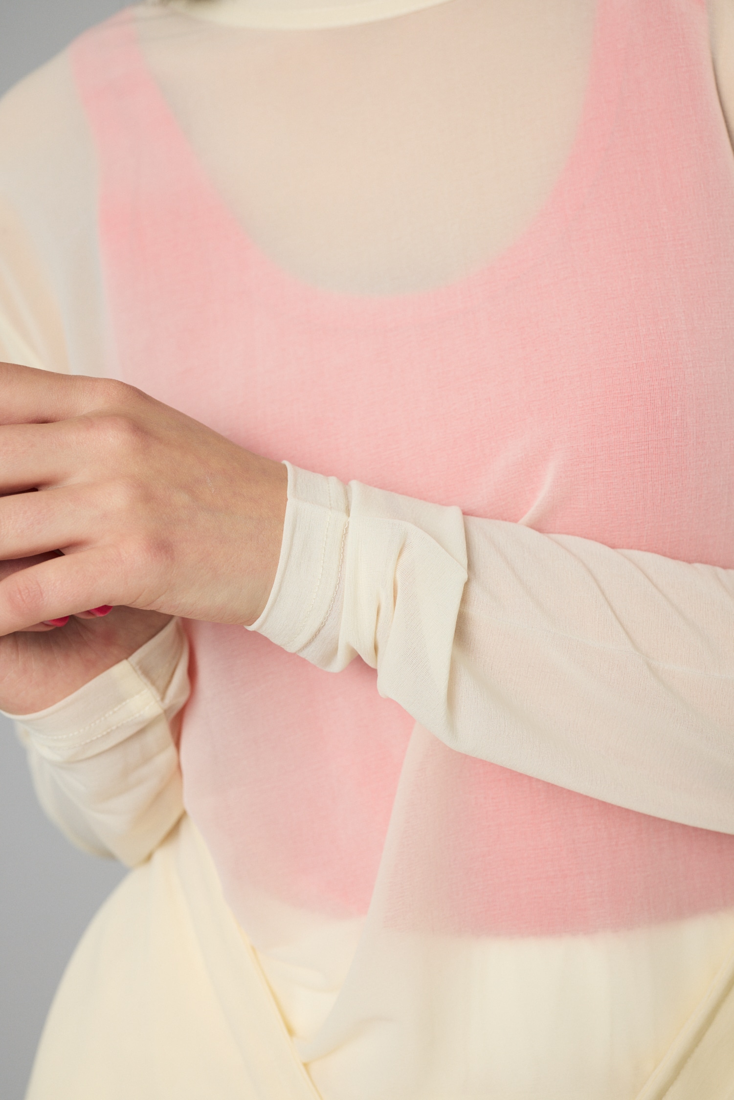 Sheer squid tops WHT FREE