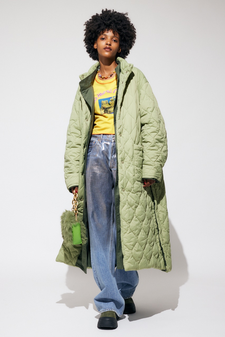 最高の品質の MOUSSY REVERSIBLE PUFFER MOD'S COAT モッズコート - en