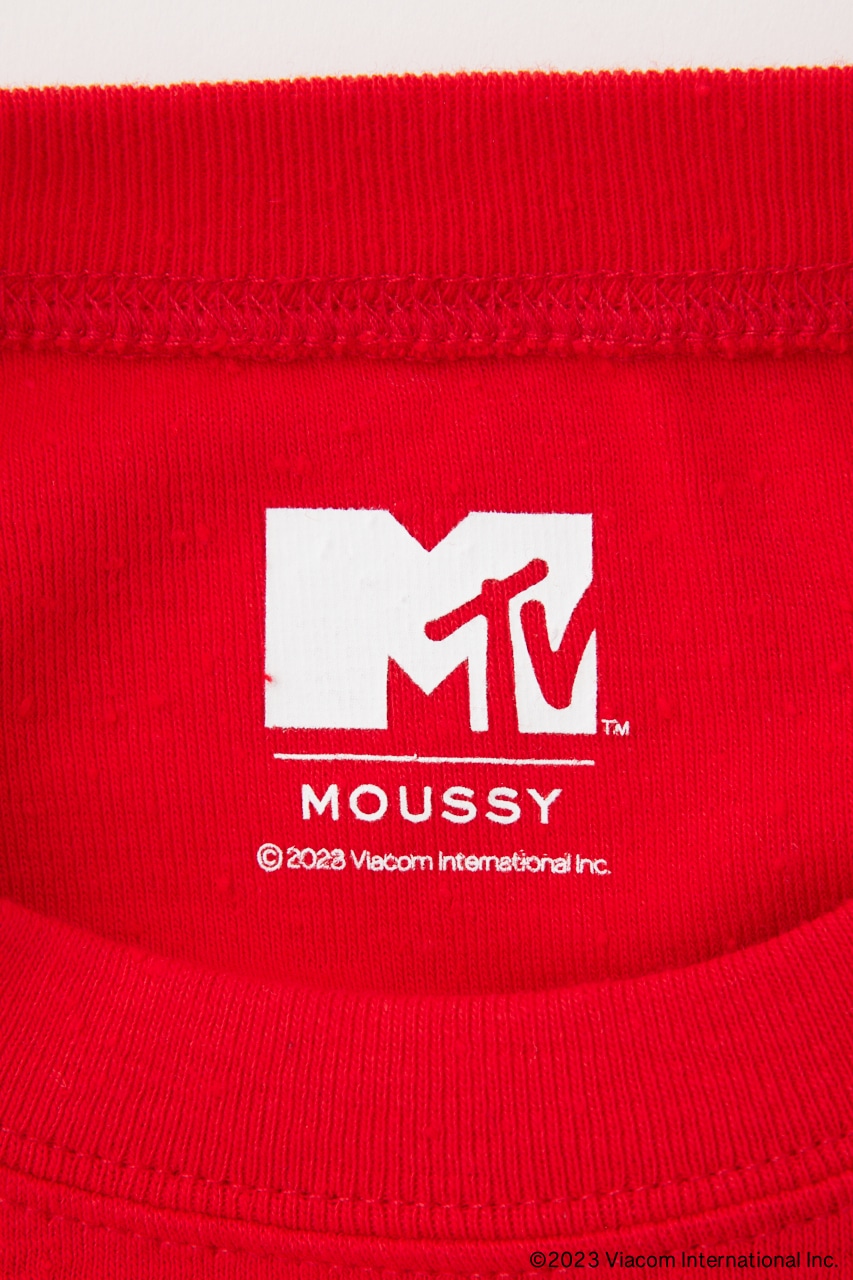 MTV TIGHT LS Tシャツ RED FREE
