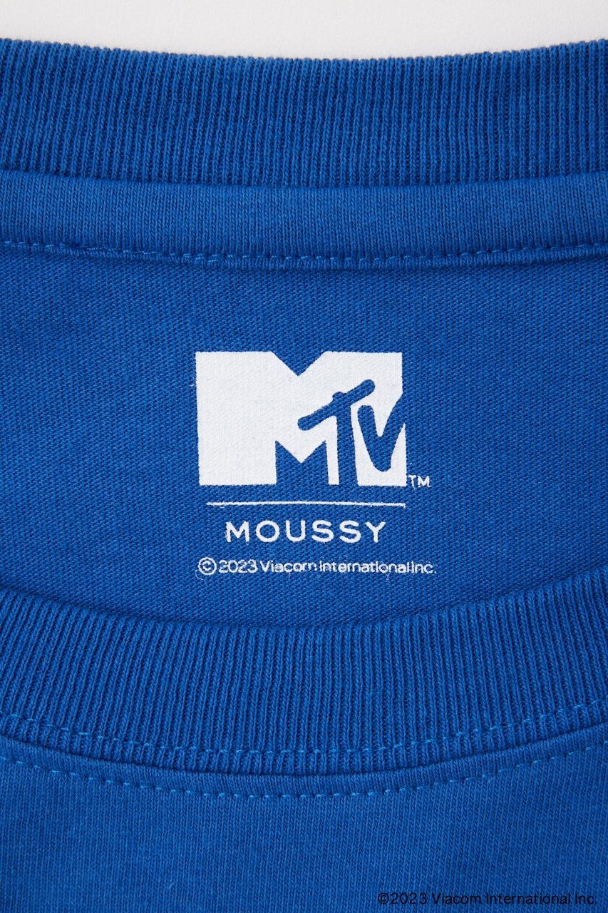 MTV LONG SLEEVE Tシャツ BLU FREE