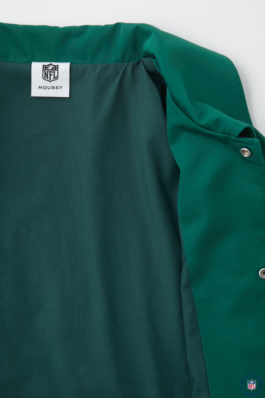 NFL ROUND HEM COACH ジャケット GRN FREE