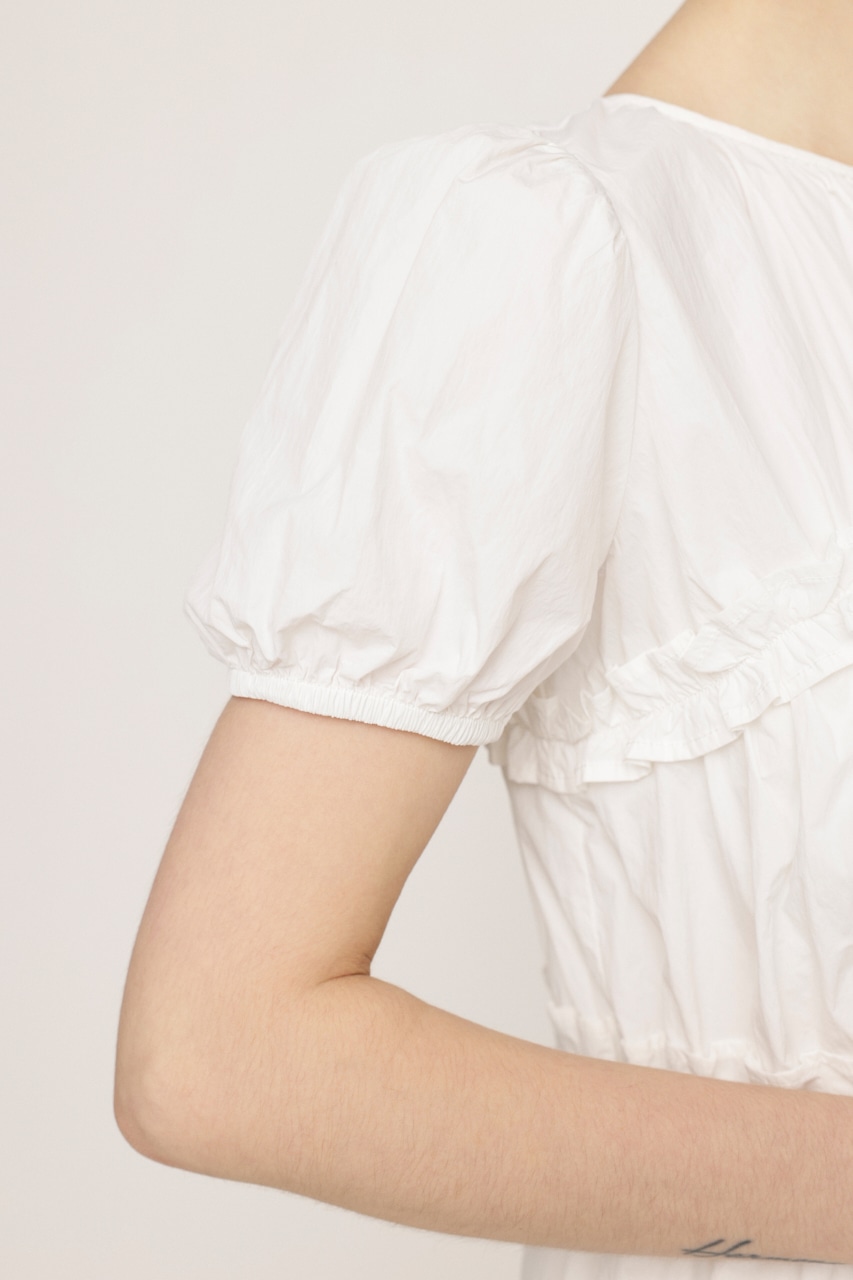 FRILL 2WAY MINI ワンピース WHT FREE