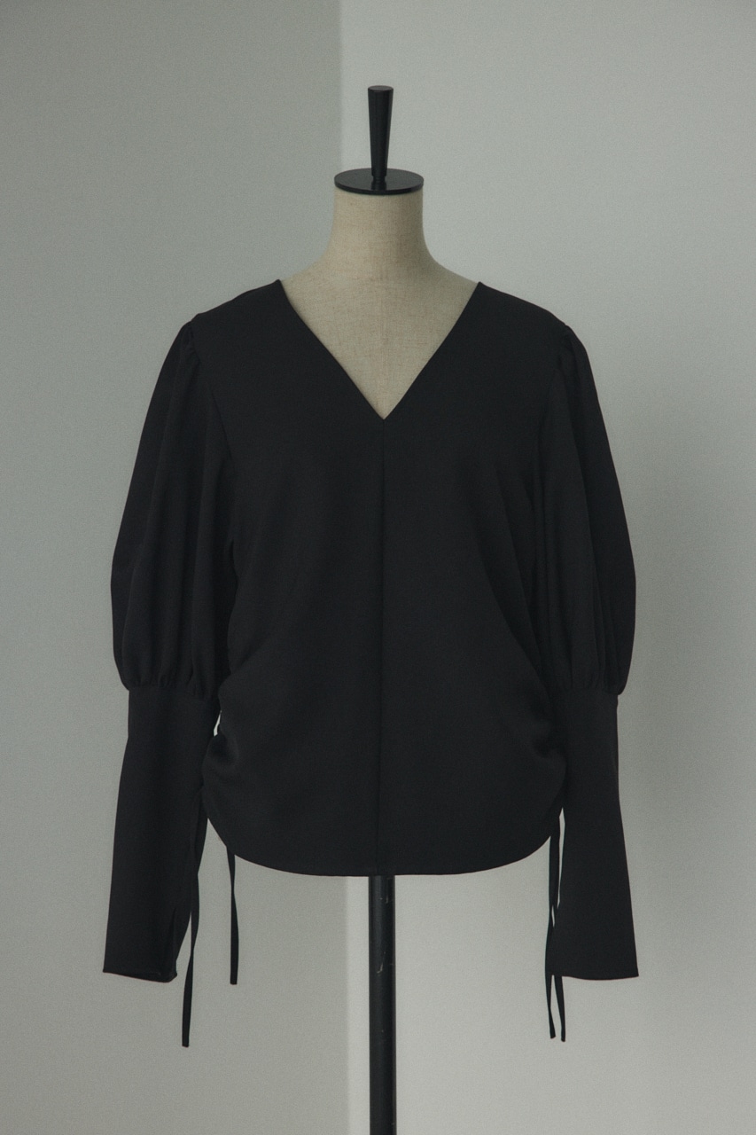 2way volume sleeve tops BLK 2