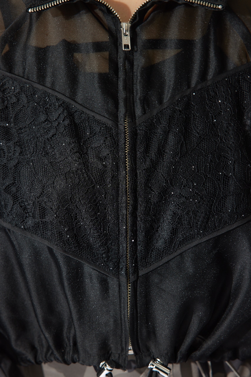 レースコンビシアーブルゾン BLK FREE