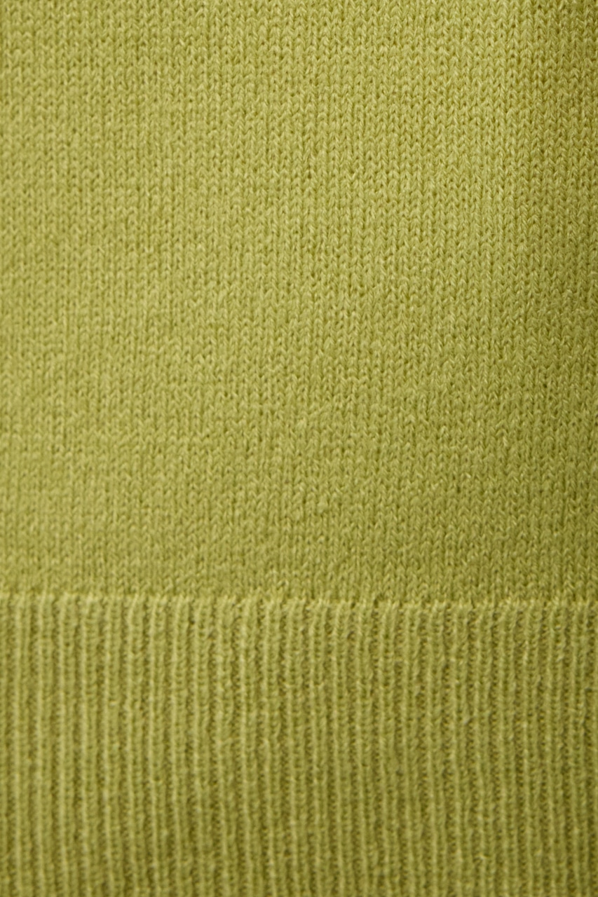 ヌーディー2WAYVネックニットトップス LIME S