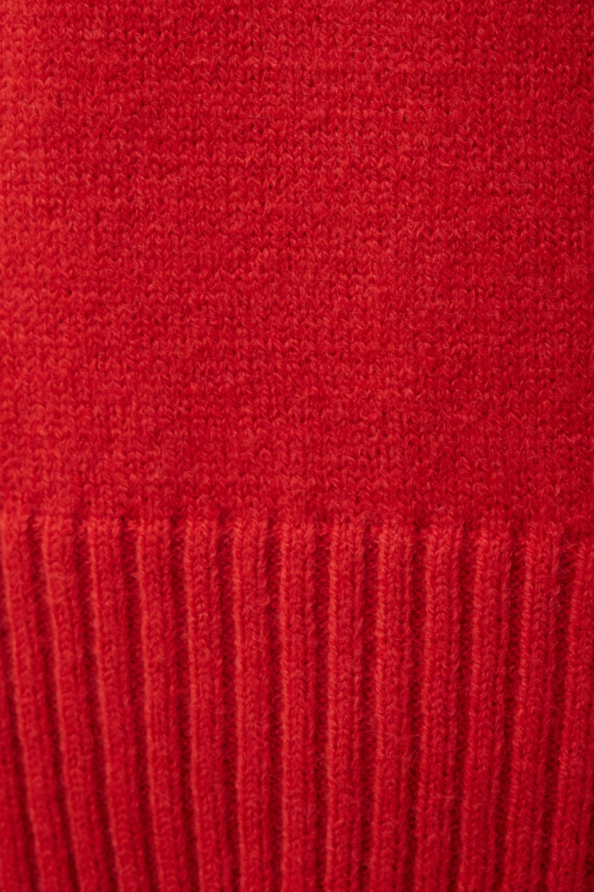 Vネックアソートカラーニットプルオーバー D/ORG FREE