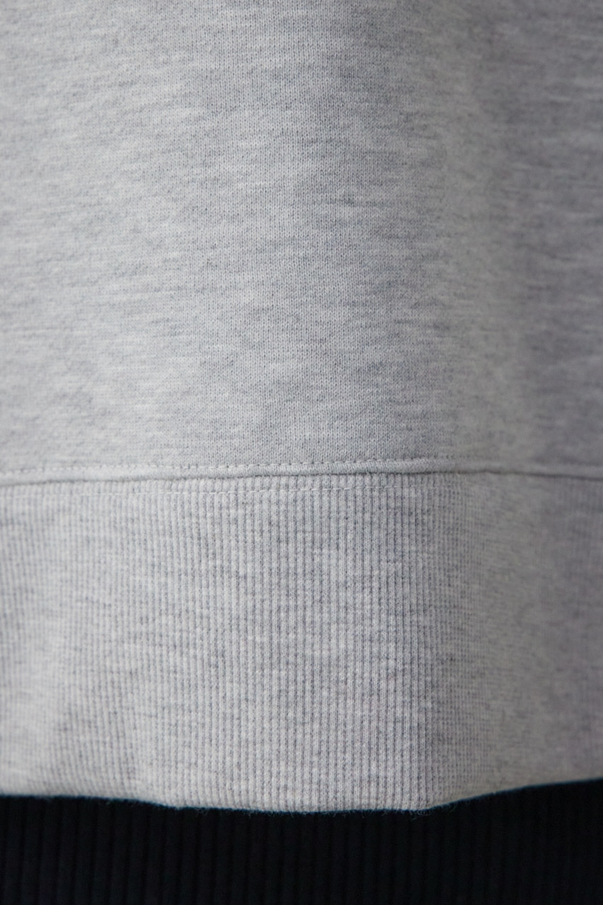 カレッジプリントスウェットパーカー T.GRY FREE