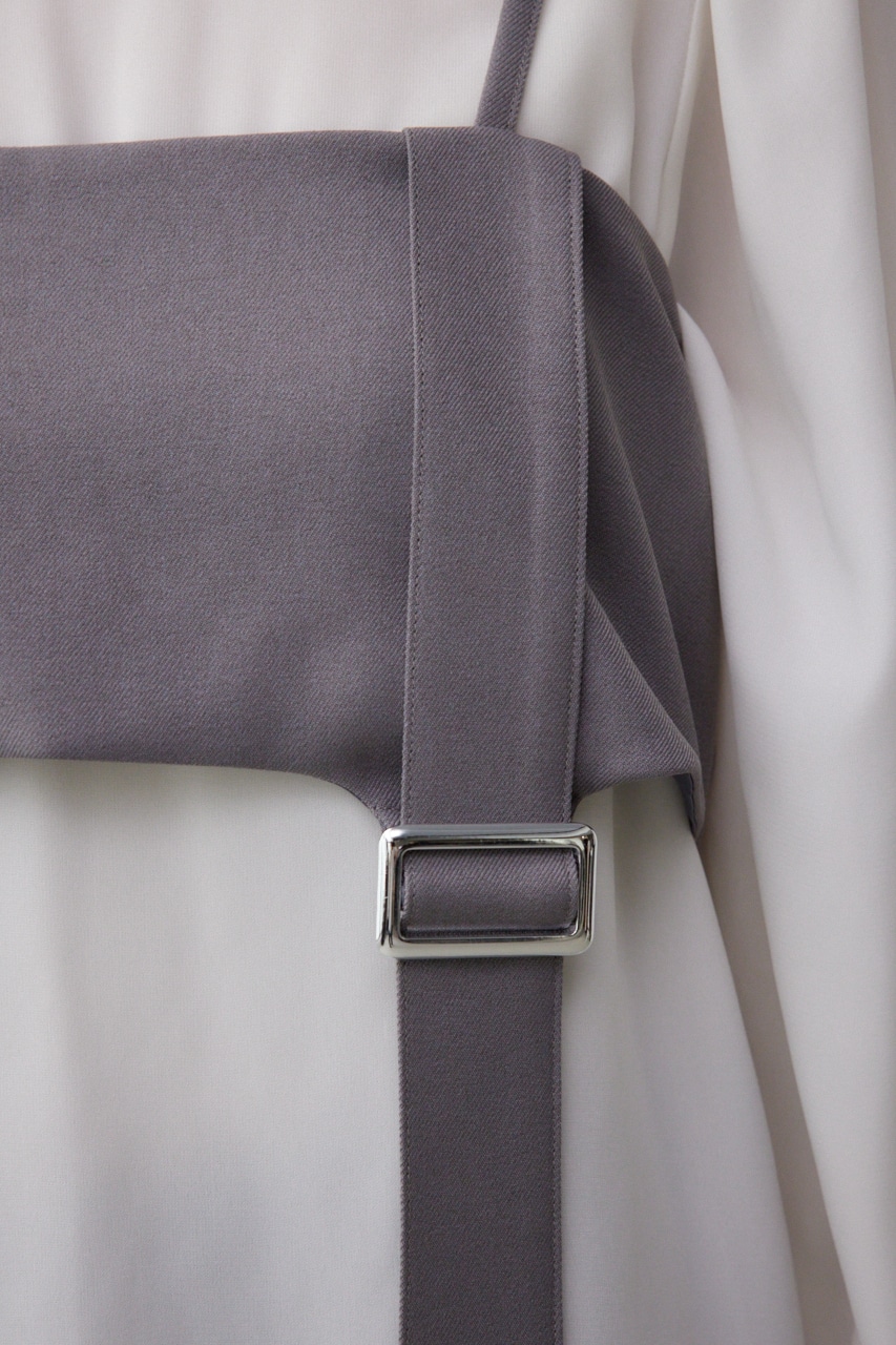 ガータービスチェレイヤードトップス GRY FREE