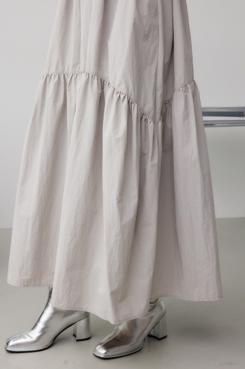 ナイロンスカートドッキングワンピース IVOY FREE