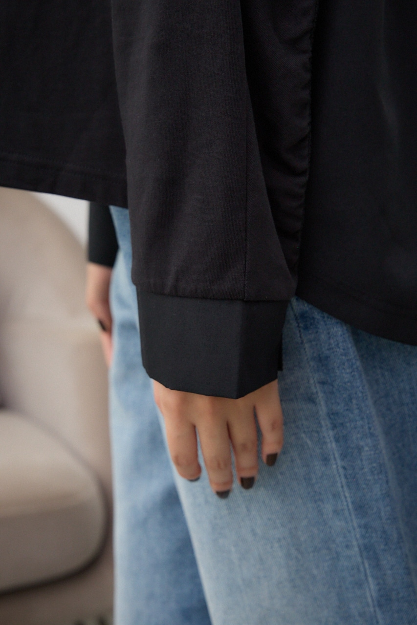 フハクキリカエプルオーバー BLK FREE