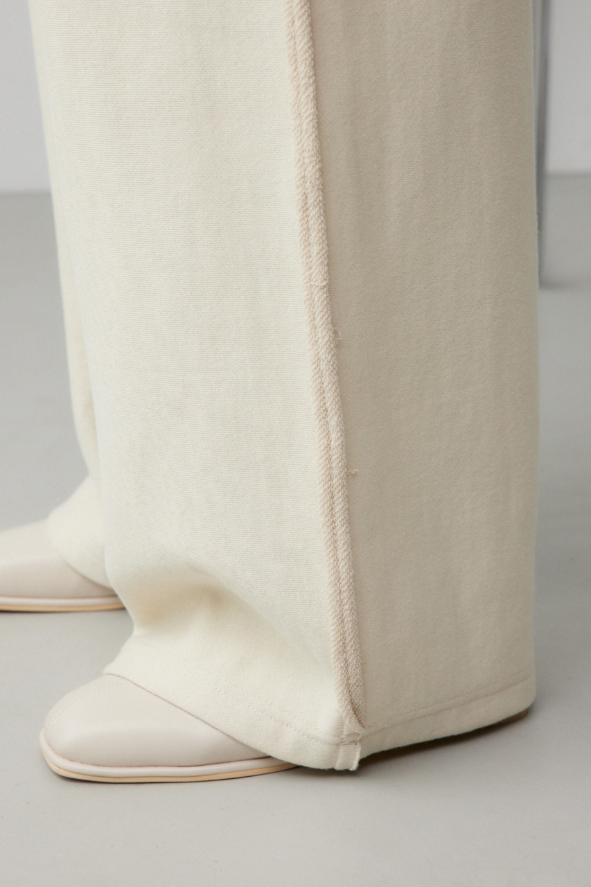 ウラケワイドパンツ IVOY FREE