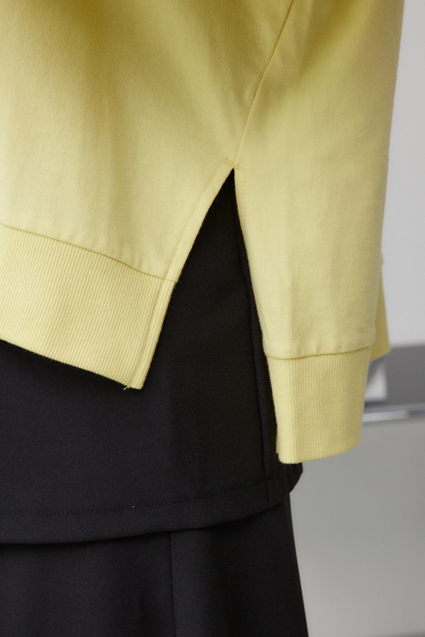 プリントウラケプルオーバー YEL FREE