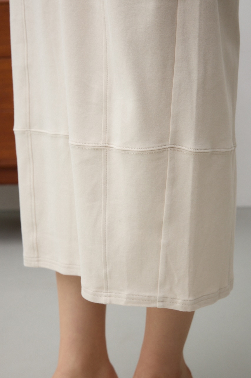 ステッチデザインコクーンカットワンピース IVOY S