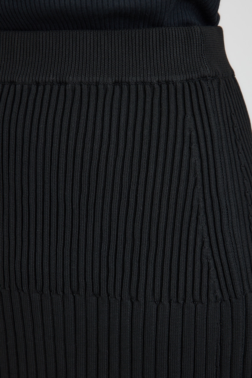 【PLUS】ドッキングキルティングマーメイドスカート BLK M