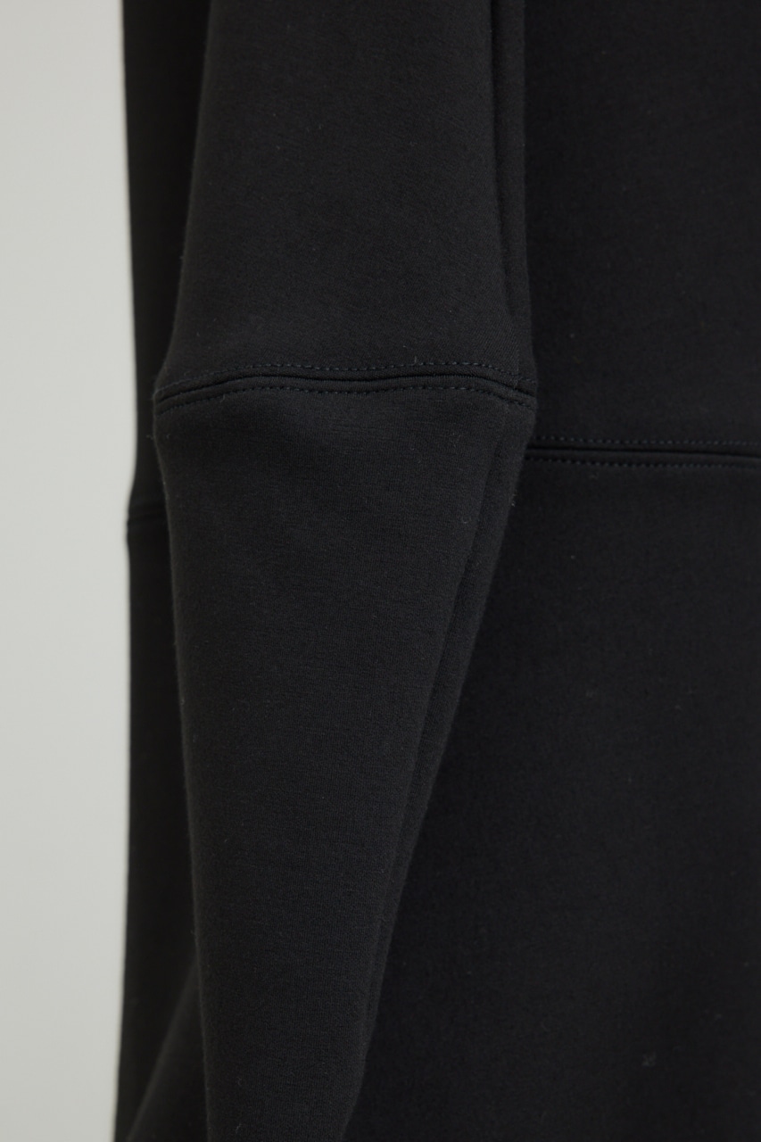 【PLUS】パネルイレギュラーヘムスカート BLK S