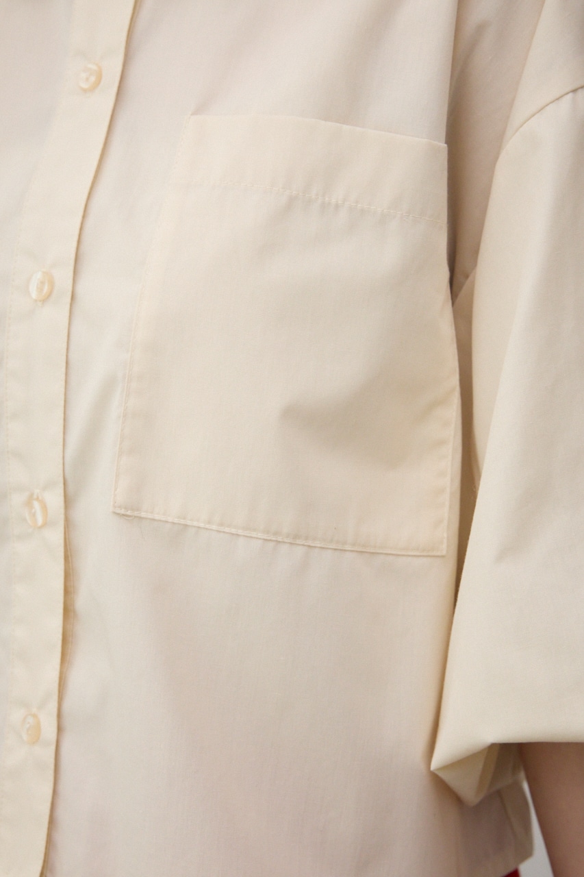 ショートオーバーシャツ IVOY FREE