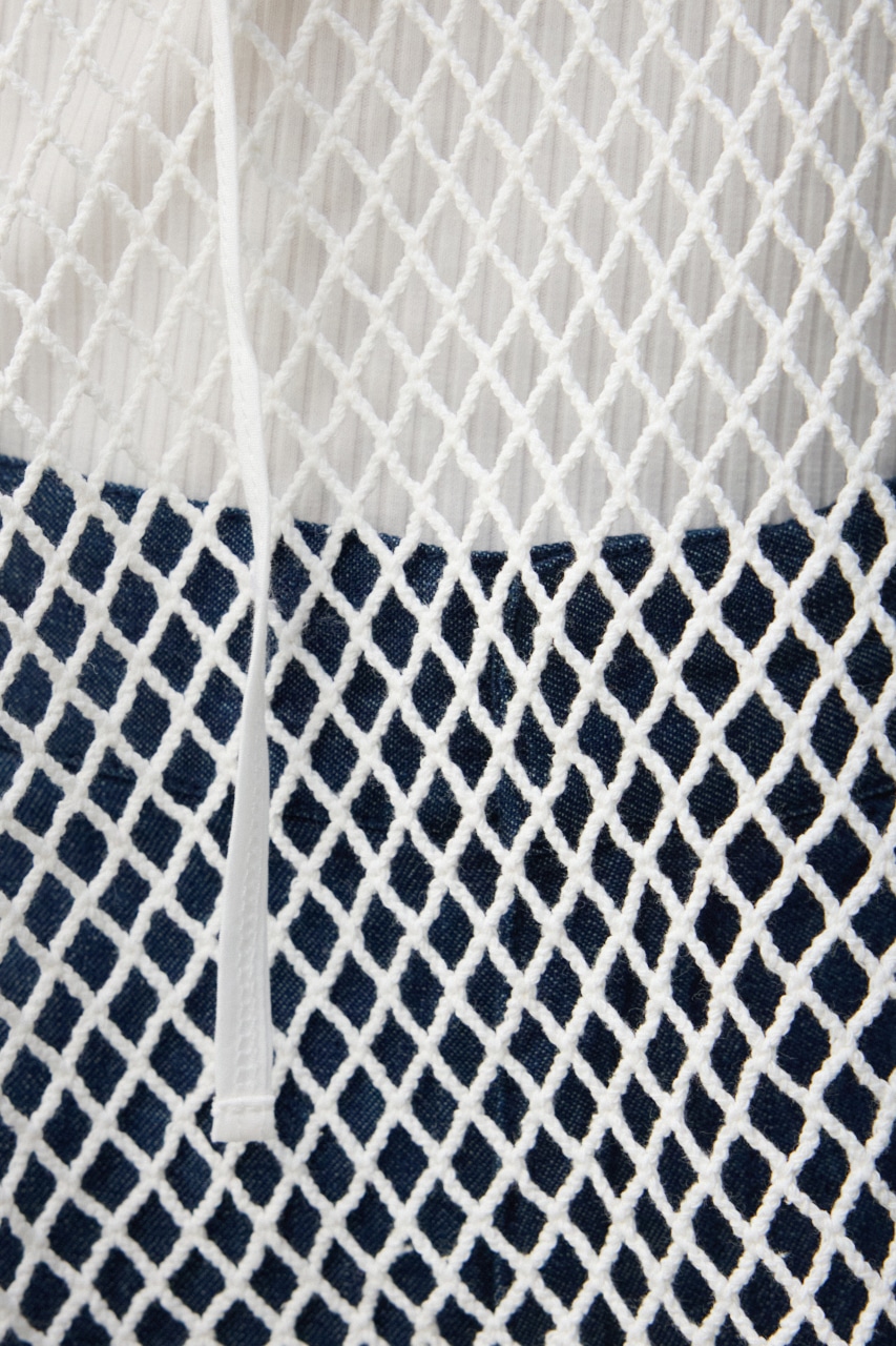 パターンメッシュプルオーバー IVOY FREE