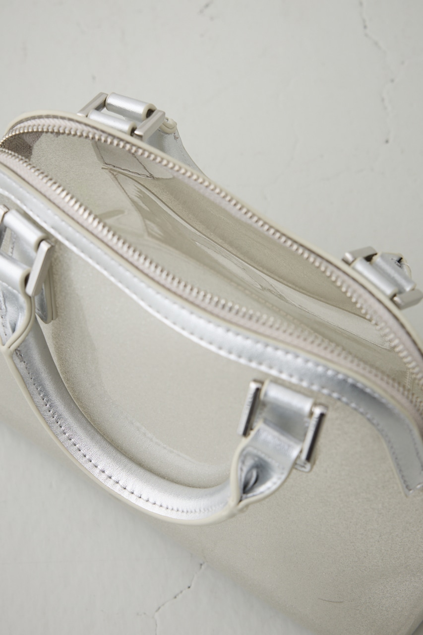 ダブルジッパークリアバッグ SLV FREE