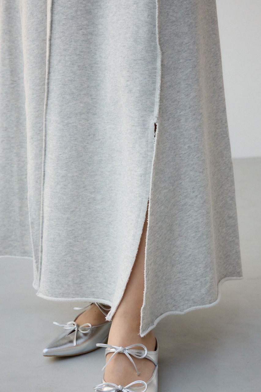 AZUL BY MOUSSY | ビンテージライクウラケスカート (スカート(ロング