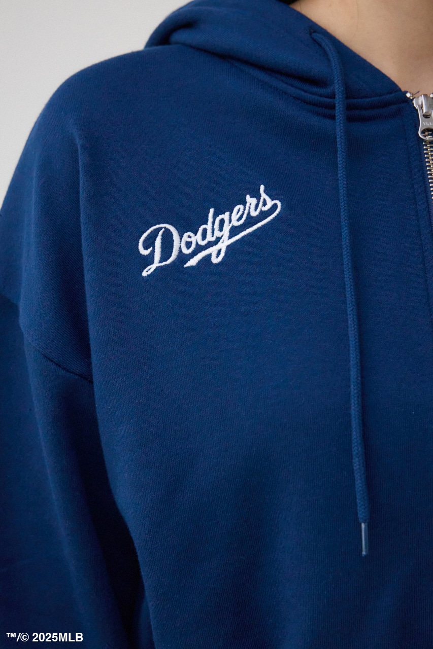 【MLB】ジップフーディー NVY FREE