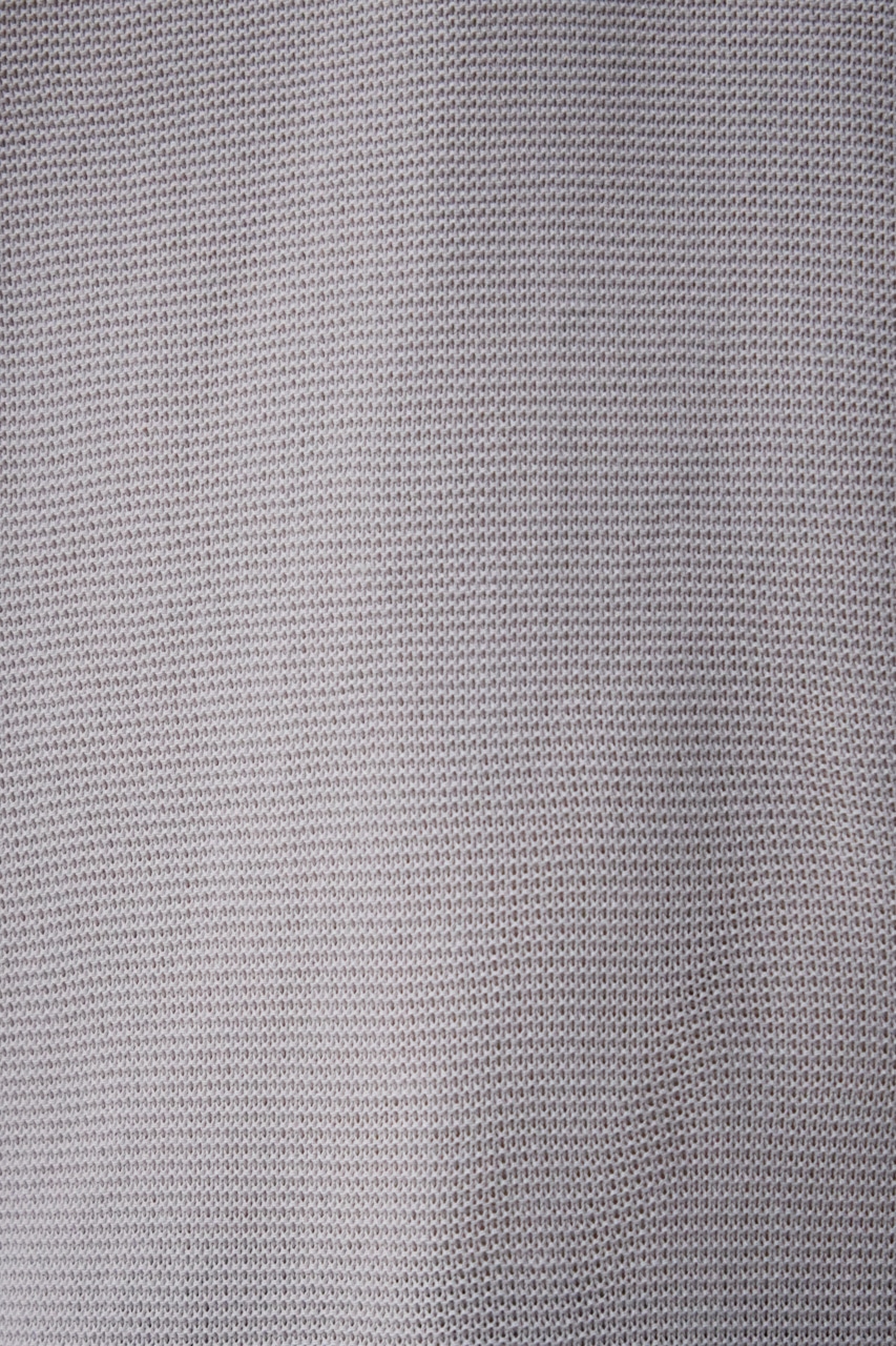 ベーシックガーターニット L/GRY L