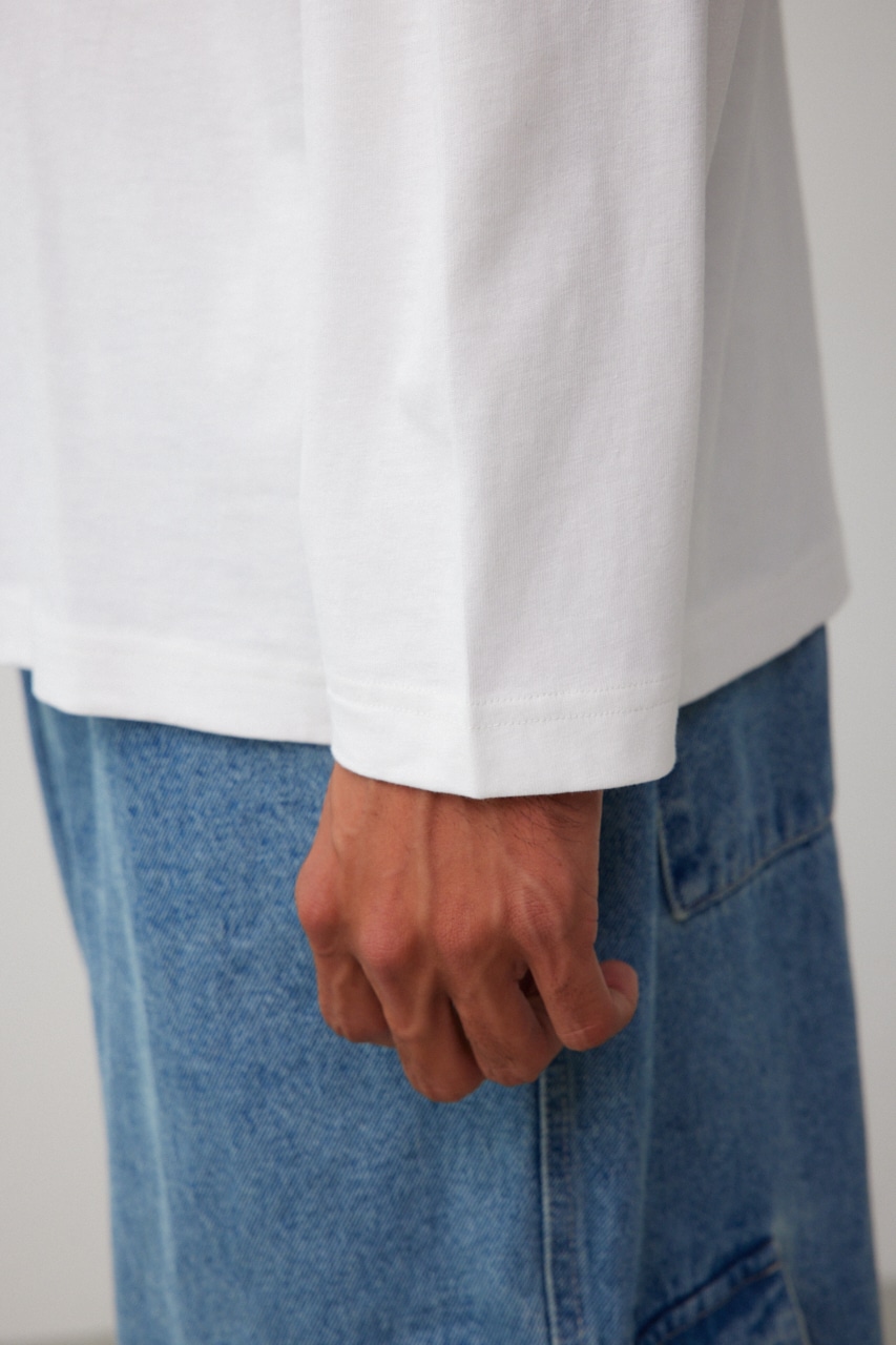WHATEVER ロングTシャツ WHT L