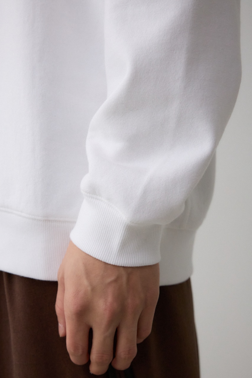 リバースウィーブグラフィックスウェット O/WHT M