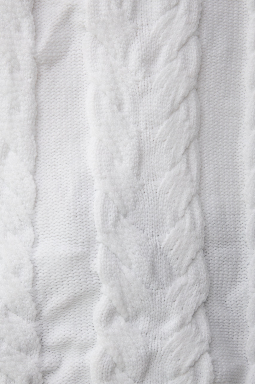 スウィッチングコンビネーションニット L/GRY FREE