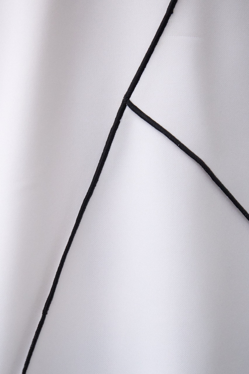 メローステッチスウィッチングプルオーバー WHT M