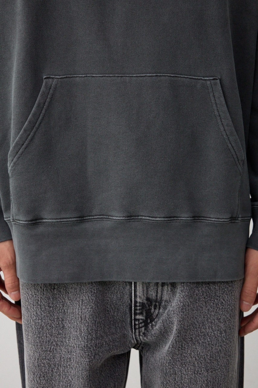 ピグメントフーディースウェット L/BLK FREE