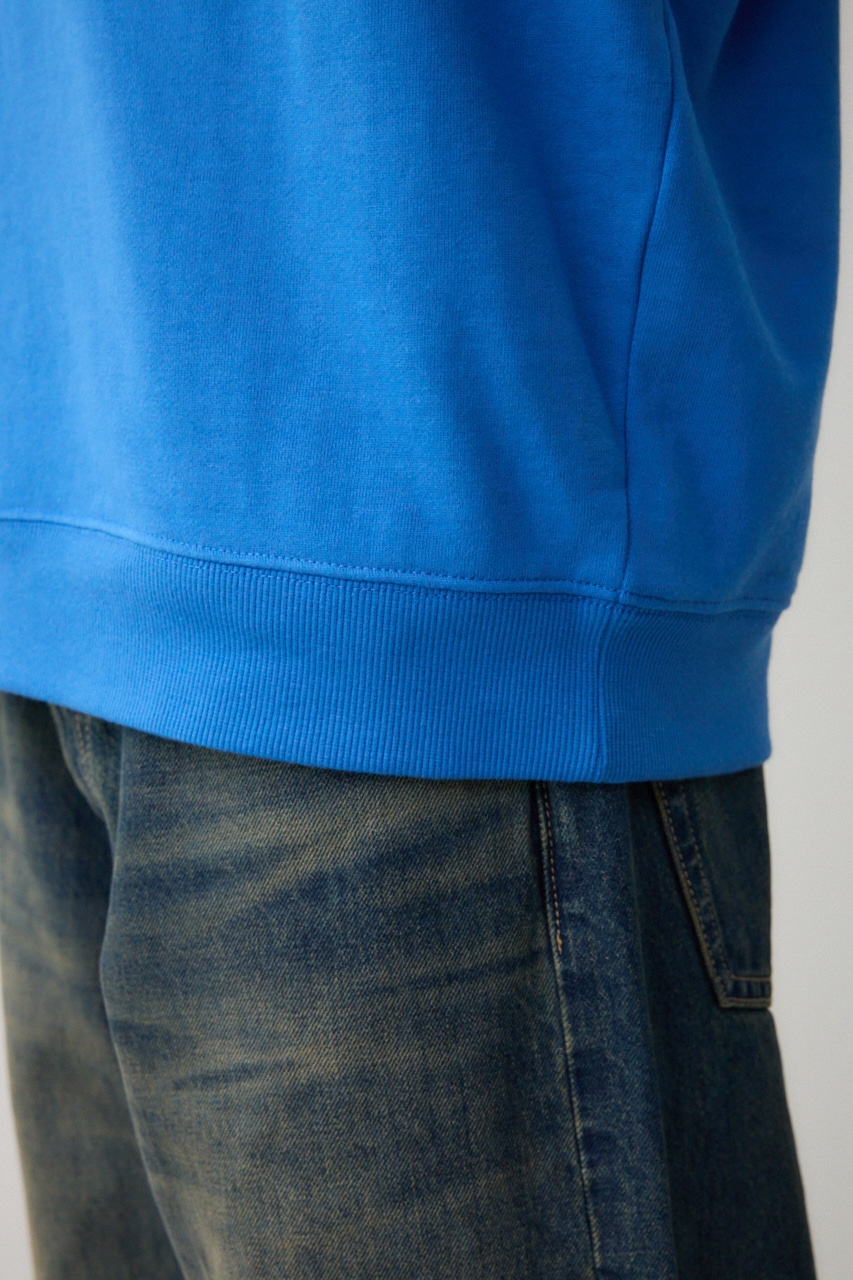 GENERALシアーロゴスウェット BLU FREE