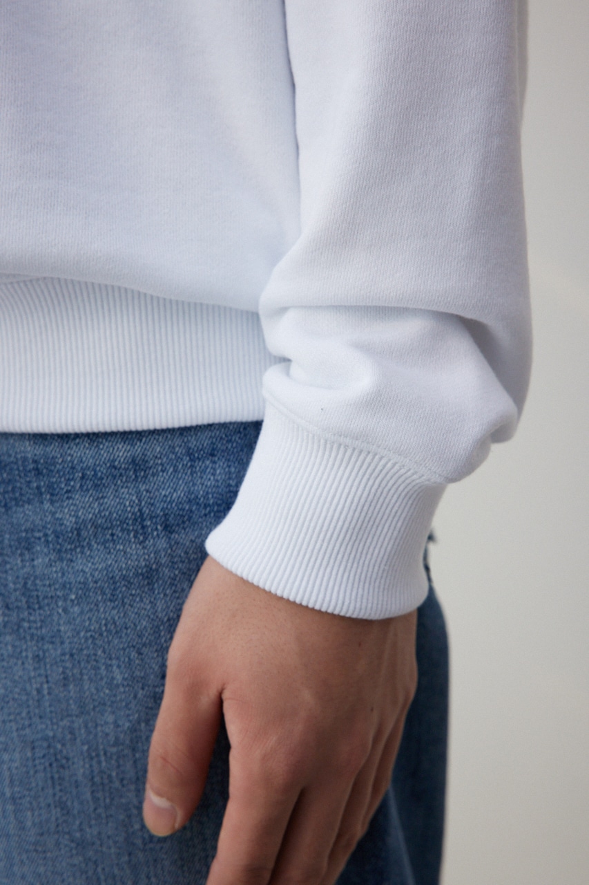 3D刺繍バックグラフィックスウェット WHT FREE