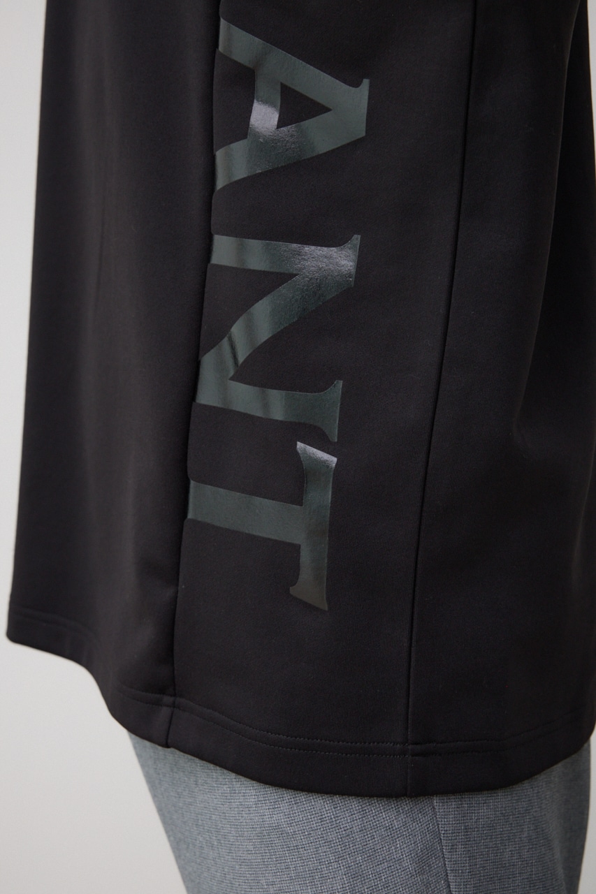 ロゴスウィッチングビッグTシャツ BLK FREE