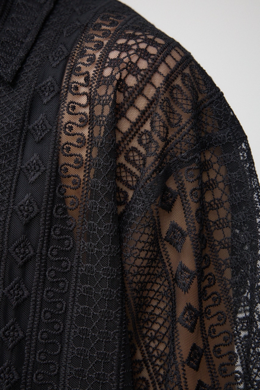 オルテガシアーシャツ BLK FREE