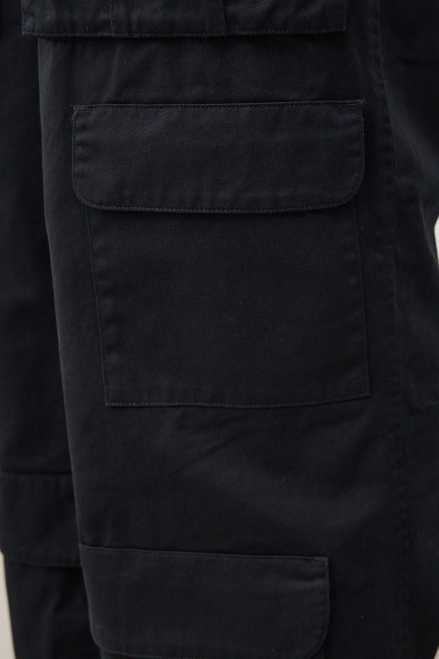 ファティーグワイドカーゴパンツ BLK FREE